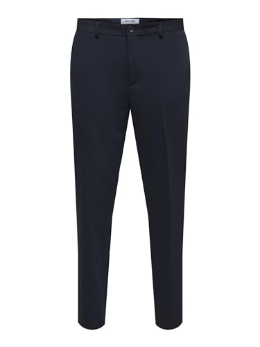 ONLY & SONS Herren ONSEVE Slim 0071 Pant NOOS Anzugshose, Dark Navy, 50 von ONLY & SONS