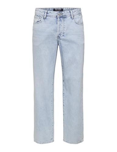 ONLY & SONS Herren ONSFADE Loose Box TAI DNM CBO NOOS Jeans, Light Blue Denim, 32 W / 32 L von ONLY & SONS