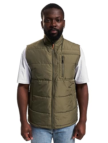 ONLY & SONS Herren ONSJAKE Quilted Vest OTW Steppweste, Olive Night, L von ONLY & SONS