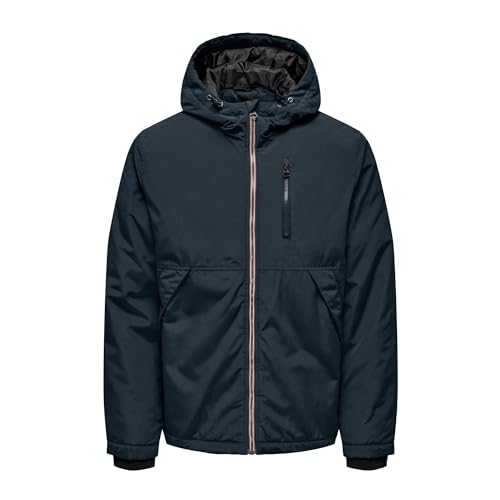 ONLY & SONS Herren ONSJAYDEN Hood Jacket OTW VD Parka, Dark Navy, M von ONLY & SONS