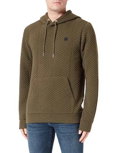 ONLY & SONS Herren ONSKYLE REG Quilt Hoodie 3608 SWT Kapuzenpullover, Olive Night, S von ONLY & SONS