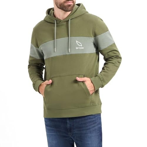 ONLY & SONS Herren ONSLUKE REG CB Hoodie CS Kapuzenpullover, Castor Gray, L von ONLY & SONS