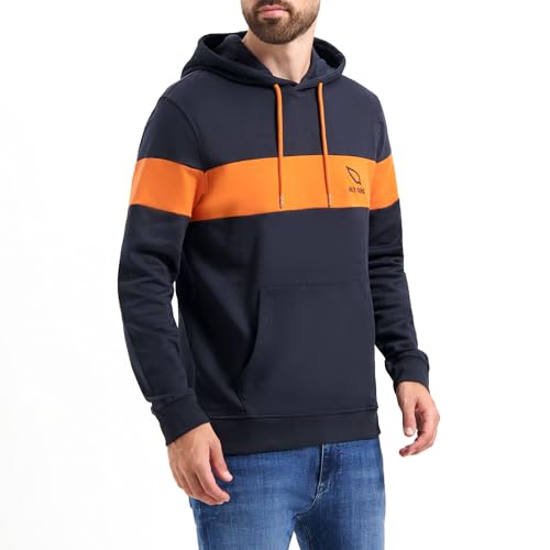 ONLY & SONS Herren ONSLUKE REG CB Hoodie CS Kapuzenpullover, Orange Ochre, M von ONLY & SONS