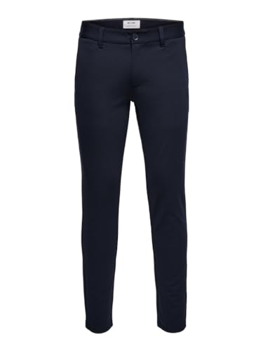 ONLY & SONS Herren ONSMARK Slim GW 0209 Pant NOOS Chinohose, Night Sky, 34W/36L von ONLY & SONS