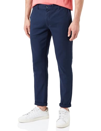 ONLY & SONS Herren ONSMARK Slim Tapered Dobby 0140 Pant Chinohose, Navy Blazer, 28W x 30L von ONLY & SONS