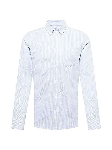 ONLY & SONS Herren Freizeit Hemd ONSNEIL Slim Fit XS S M L XL XXL Weiss Cotton, Größe:XS, Farbe:Cashmere Blue 22019669 von ONLY & SONS