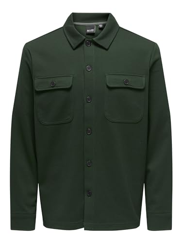 ONLY & SONS Herren Freizeit Hemd ONSNEWKODYL Overshirt Regular Fit XS - XXL, Größe:S, Farbe:Rosin 22021279 von ONLY & SONS