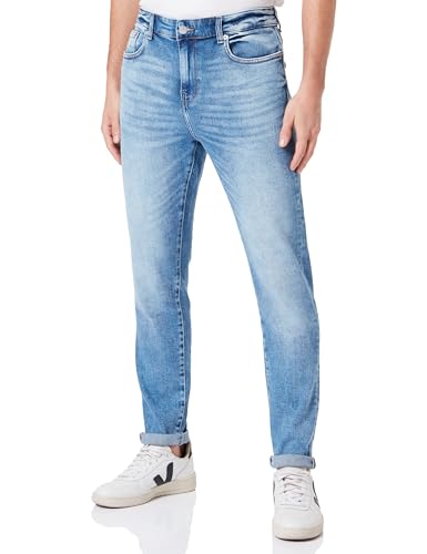 ONLY & SONS Herren ONSROPE Tapered PIM DNM Box Slim-fit-Jeans, Light Blue Denim, 31W x 32L von ONLY & SONS