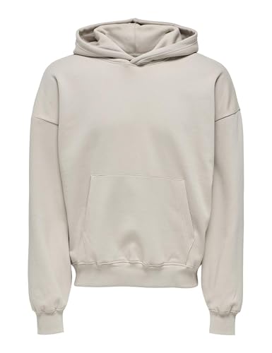 ONLY & SONS Herren ONSTURNER Life VTG Hoodie Sweat Kapuzenpullover, String, S von ONLY & SONS