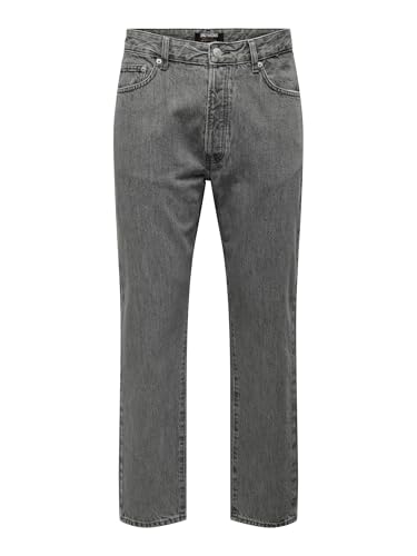 ONLY & SONS Herren ONSTYE Loose Tape. MGD 0013 AZG DNM Jeans, Medium Grey Denim, 30W x 34L ONLY & SONS Herren ONSTYE Loose Tape. MGD 0013 AZG DNM Jeans, Medium Grey Denim, 30W x 34L von ONLY & SONS
