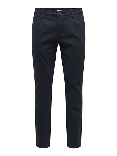 ONLY & SONS Herren Onscam Pk 6775 Chino Hose, Dark Navy, 29W / 30L EU von ONLY & SONS