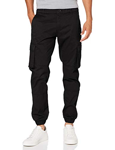 ONLY & SONS Herren Cargo Hose ONSCAM Stage 6687 - Tapered Fit - Grau W27-W38, Größe:31W / 32L, Farbe:Black 22016687 von ONLY & SONS