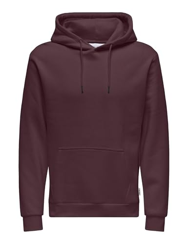 ONLY & SONS Herren Onsceres Hoodie Sweat Noos, Port Royale, L von ONLY & SONS