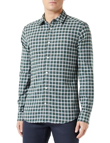 ONLY & SONS Herren Onsgudmund Life Slim Check Ls Shirt, Winter Moss, XL von ONLY & SONS