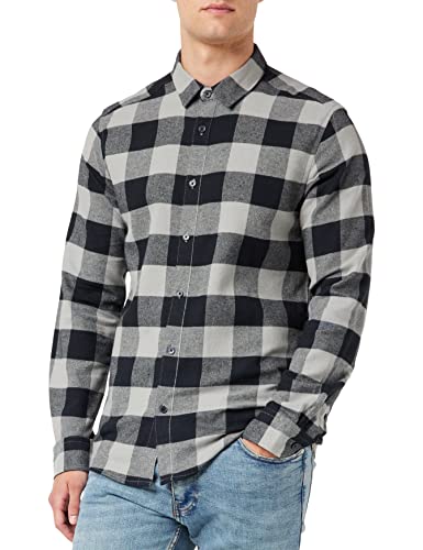 ONLY & SONS Herren Onsgudmund Ls Checked Shirt Noos Freizeithemd, Griffin, XS EU von ONLY & SONS