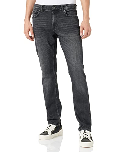 ONLY & SONS Herren Jeans ONSLOOM Slim 3145 - Slim Fit - Schwarz - Black Denim, Größe:29W / 34L, Farbvariante:Black Denim 22023145 von ONLY & SONS
