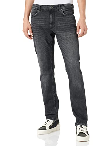 ONLY & SONS Herren Jeans ONSLOOM Slim 3145 - Slim Fit - Schwarz - Black Denim, Größe:31W / 32L, Farbvariante:Black Denim 22023145 von ONLY & SONS