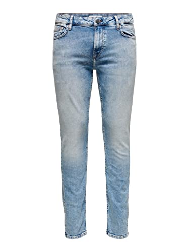 ONLY & SONS Herren Onsloom Slim Blue Wash Fg 1409 Noos Jeans, Blue Denim, 28W / 30L EU von ONLY & SONS