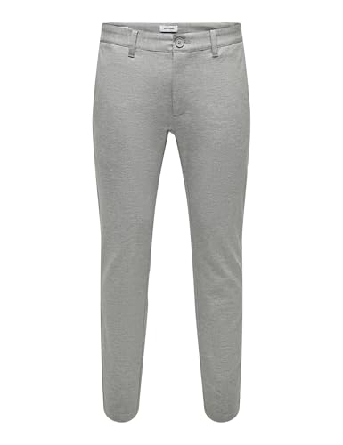 ONLY & SONS Herren Onsmark Slim Herringbone 2911 Pant Noos Chinohose, Griffin, 30W / 32L EU von ONLY & SONS