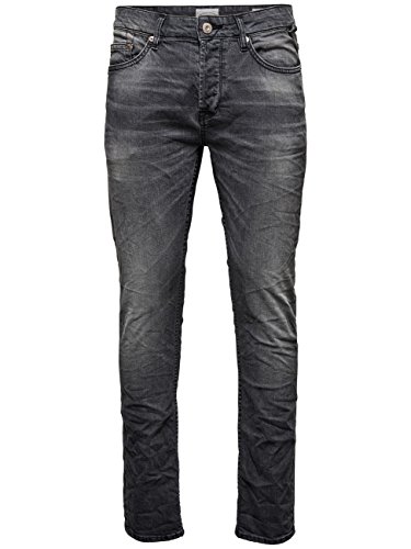 ONLY & SONS Herren Onsweft 2163 Pa Noos Jeanshose, Grau (Light Grey Denim), 31W / 30L von ONLY & SONS