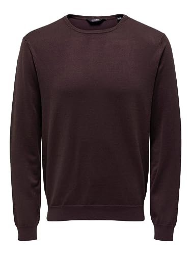 ONLY & SONS Herren Onswyler Life Reg 14 Ls Crew Knit Noos, Fudge, XS von ONLY & SONS