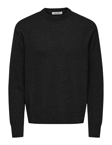 ONLY & SONS Herren Pullover 22033783 Black XL von ONLY & SONS