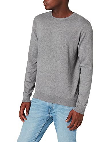 ONLY & SONS Herren Pullover ONSWYLER Life - Regular Fit XS S M L XL XXL, Größe:XS, Farbe:Medium Grey Melange 22020088 von ONLY & SONS