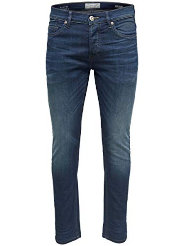 ONLY & SONS Herren onsLOOM COA Washed DCC 0445 NOOS Slim Jeans, Blau (Blue Denim Blue Denim), 30W / 32L von ONLY & SONS