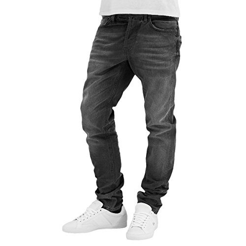 ONLY & SONS Herren Straight Leg Jeans AVI REGULAR REM0005A GREY, Gr. W31/L32, Grau (Dark Grey Denim) von ONLY & SONS
