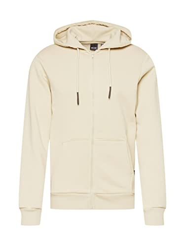 ONLY & SONS Herren Sweatjacke CERES beige L von ONLY & SONS