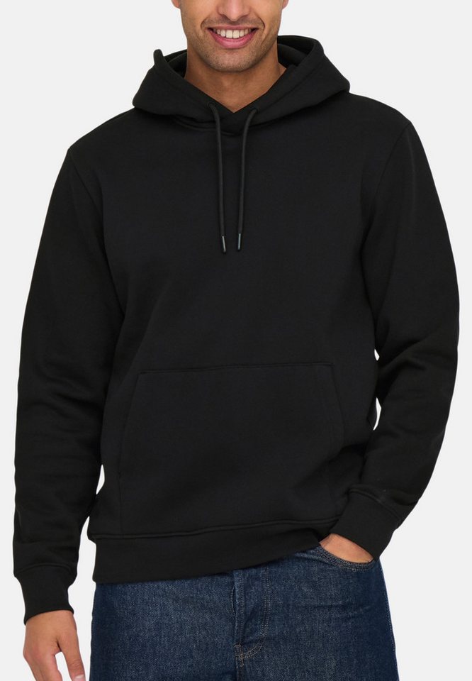 ONLY & SONS Hoodie Connor (1-tlg) Sweatshirt / Hoodie - Atmungsaktiv - Hoodie mit lässigem Look von ONLY & SONS