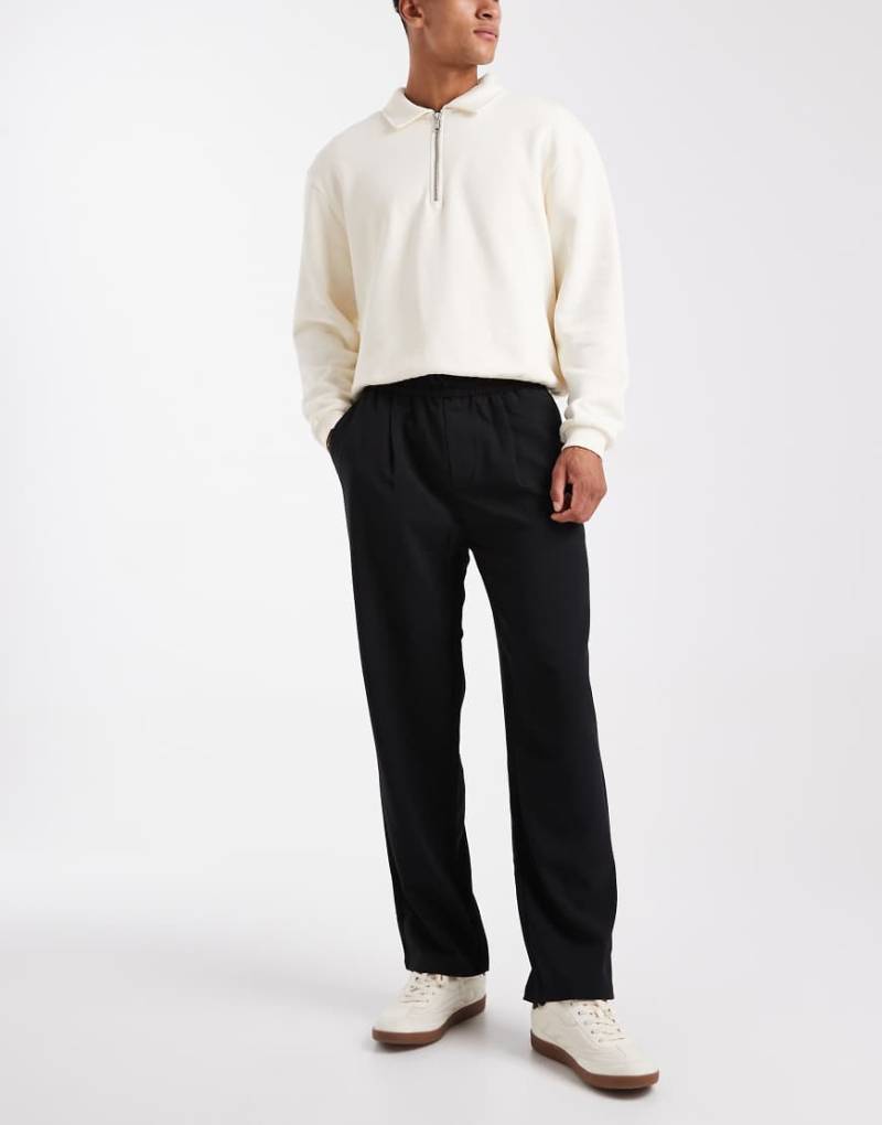 ONLY & SONS - Hose in Schwarz mit geradem Schnitt von ONLY & SONS