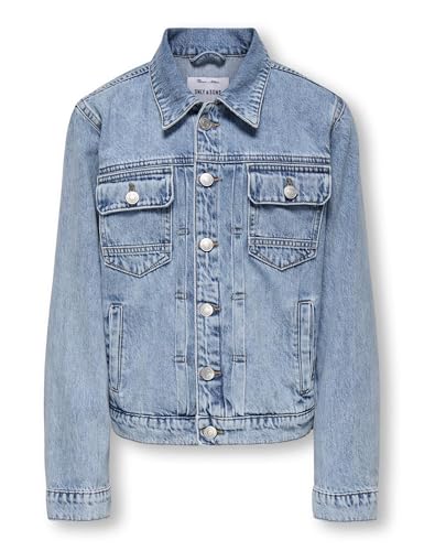 ONLY & SONS Jungen Osjduke Lb 2847 Tai DNM Jacket Noos, Light Blue Denim, Numeric_176 von ONLY & SONS