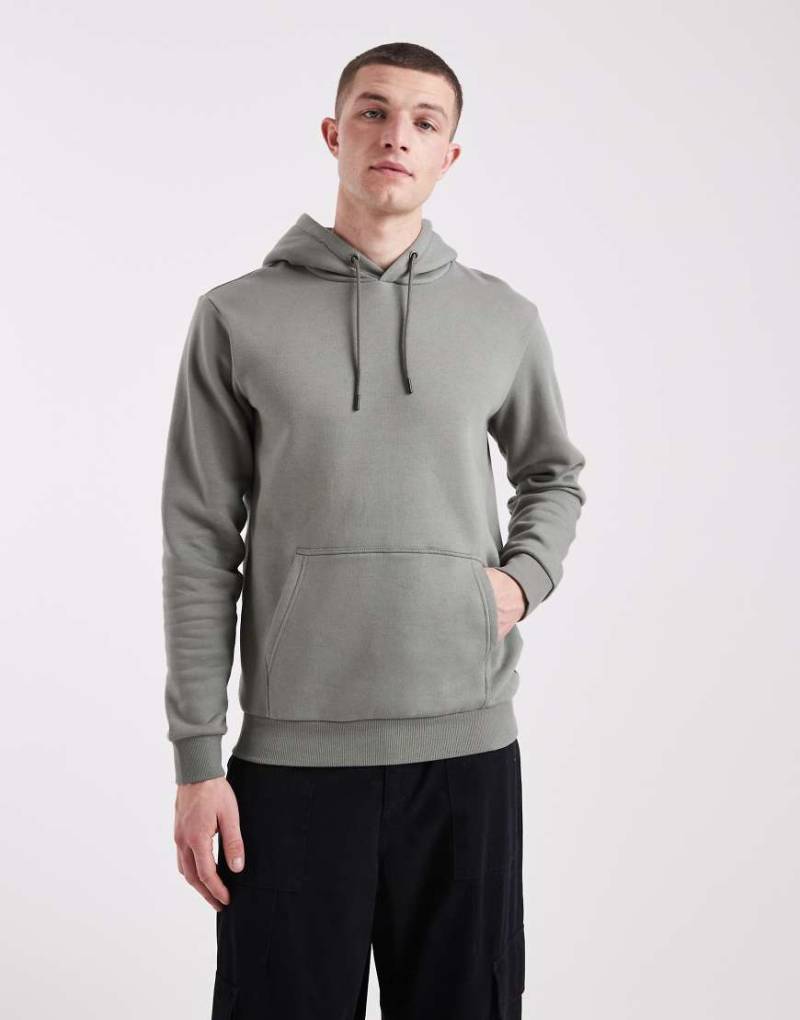 ONLY & SONS - Kapuzenpullover in Salbeigrau-Grün von ONLY & SONS