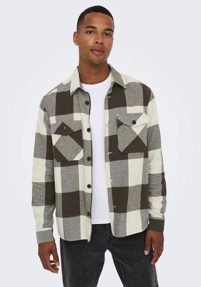 ONLY & SONS Karohemd MILO LIFE CHECK OVERSHIRT von ONLY & SONS