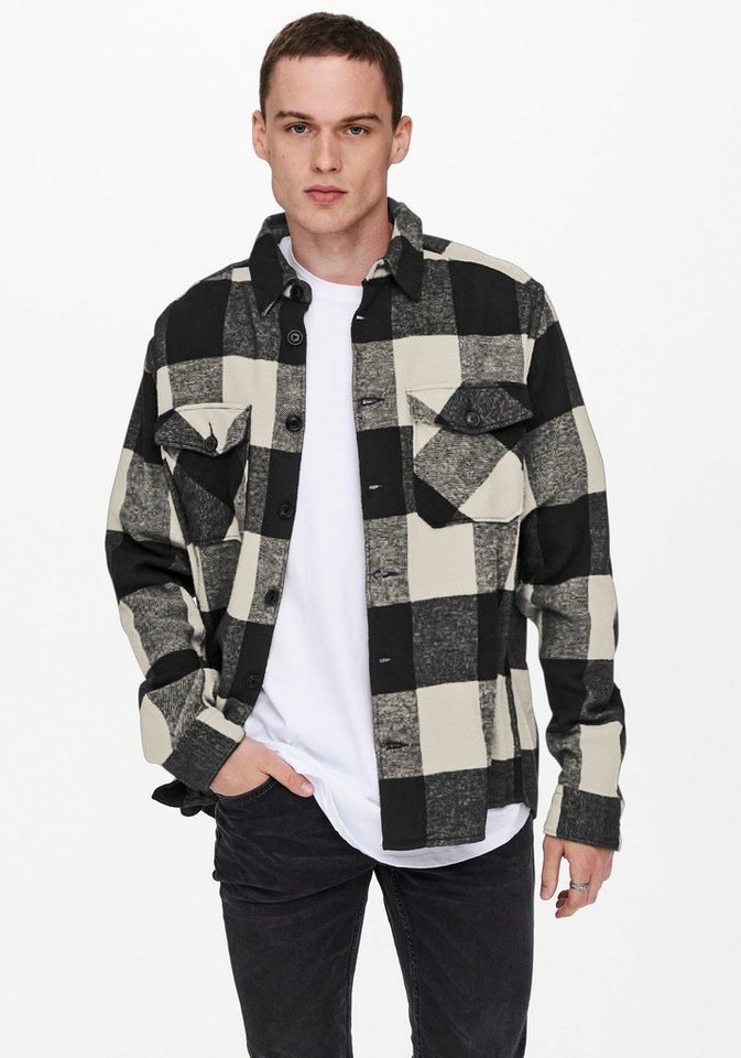 ONLY & SONS Karohemd MILO LIFE CHECK OVERSHIRT von ONLY & SONS