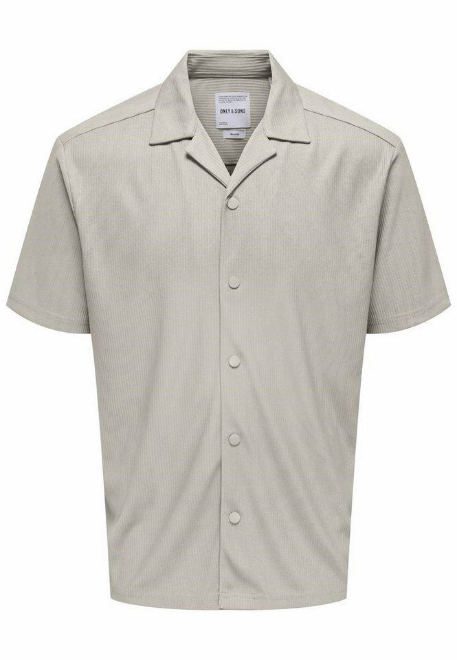ONLY & SONS Kurzarmhemd Kurzarm FreizeitHemd für Herren (1-tlg., keine Angabe) von ONLY & SONS