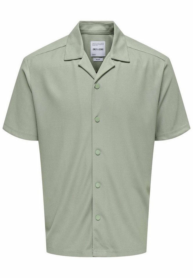 ONLY & SONS Kurzarmhemd Kurzarm FreizeitHemd für Herren (1-tlg., keine Angabe) von ONLY & SONS