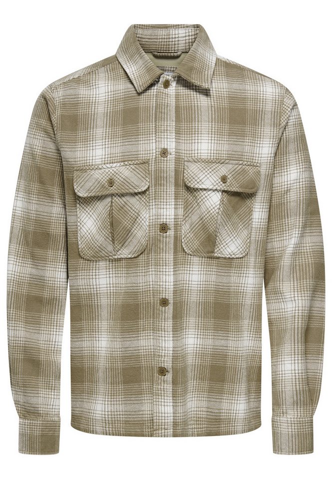 ONLY & SONS Langarmhemd Hemd CEDRIC LIFE Langarmhemd (1-tlg) von ONLY & SONS