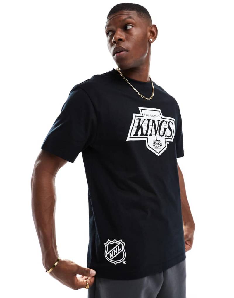 ONLY & SONS - Lockeres T-Shirt in Schwarz mit „LA Kings"-Rückenprint von ONLY & SONS