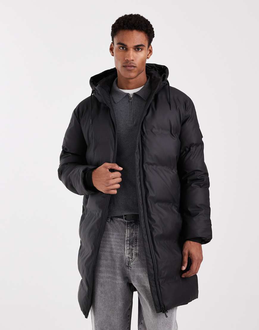ONLY & SONS - Longline-Pufferjacke in Schwarz von ONLY & SONS