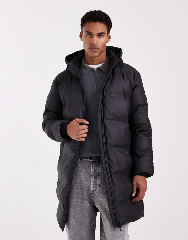 ONLY & SONS - Longline-Pufferjacke in Schwarz von ONLY & SONS