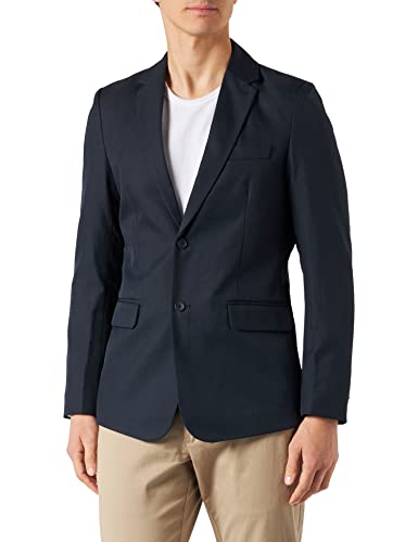 ONLY & SONS Men's ONSEVE Slim 2BTN 0052 Blazer, Dark Navy, 52 von ONLY & SONS