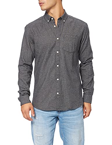 ONLY & SONS Herren Hemd 22019878 Black 1 S von ONLY & SONS