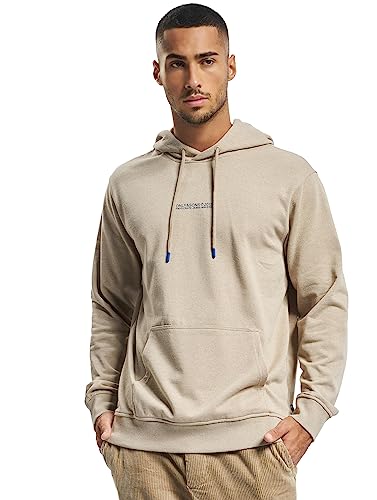 ONLY & SONS Herren Onselon Life Reg Logo Hood 3842 Swt Noos Sweatshirt, Silver Lining, S EU von ONLY & SONS