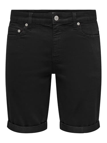 ONLY & SONS Male Jeans-Shorts ONSPLY Mittlere Taille Normal geschnitten Shorts ONLY & SONS Male Jeans-Shorts ONSPLY Mittlere Taille Normal geschnitten Shorts von ONLY & SONS