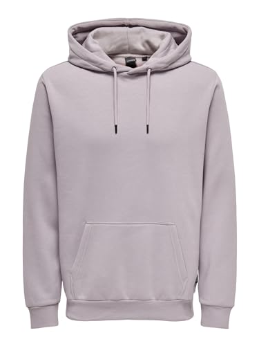 ONLY & SONS Male Kapuzenpullover Normal geschnitten Kapuze Sweatshirt von ONLY & SONS