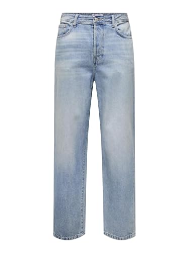 ONLY & SONS Male Locker geschnitten ONSFADE Mittlere Taille Locker geschnitten Jeans ONLY & SONS Male Locker geschnitten ONSFADE Mittlere Taille Locker geschnitten Jeans von ONLY & SONS