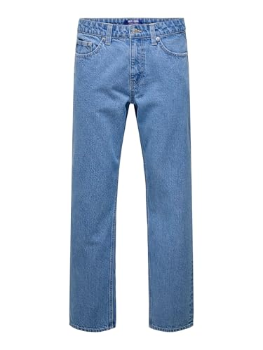 ONLY & SONS Male Normal geschnitten Jeans ONSEDGE Mid Rise Gerade geschnitten Jeans ONLY & SONS Male Normal geschnitten Jeans ONSEDGE Mid Rise Gerade geschnitten Jeans von ONLY & SONS