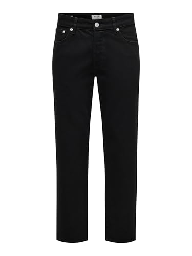 ONLY & SONS Male Normal geschnitten Jeans ONSEDGE Mittlere Taille Gerade geschnitten Jeans von ONLY & SONS